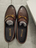 百麗（Belle）通勤商務(wù)皮鞋男春夏牛皮套腳樂(lè )福鞋軟底休閑皮鞋A0632AM2預售 棕色—馬銜扣款 40 (250mm) 曬單實(shí)拍圖