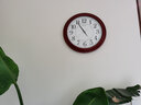 麗聲鐘表家用客廳臥室歐式實(shí)木掛鐘中式現代簡(jiǎn)約時(shí)鐘大氣掛表CMG982 CMG982NR06 曬單實(shí)拍圖