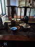 聚晟（JUSHENG） 聚晟日式粗陶茶具套裝鎏金釉功夫茶具陶瓷復(fù)古家用簡(jiǎn)約茶壺茶杯辦公室 10頭側(cè)把壺 曬單實(shí)拍圖