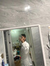 【兩件套】花花公子純色長(cháng)袖襯衫套裝男2022夏季新款薄款九分西褲男長(cháng)褲修身韓版襯衣商務(wù)休閑褲一套搭配 CY001白+8096長(cháng)褲黑 L 曬單實(shí)拍圖