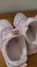 G.DUCKKIDS小黃鴨女童光鞋子2024新款紐扣鞋兒童春秋女孩運動(dòng)鞋底公主老爹鞋 粉紅色皮面單鞋 28 內長(cháng)17.2厘米帶燈 曬單實(shí)拍圖