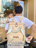KIDSAPRO媽咪包母嬰外出輕便手提2025年新款大容量媽媽雙肩嬰兒背包 奶茶棕(升級(jí)款)-電熱款 曬單實(shí)拍圖