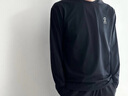 On 昂跑 Club Long-T 男款 Club 系列休閑長袖 T 恤 Black 黑色 M 曬單實(shí)拍圖