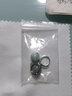 金瑞誠(chéng) 銀耳扣女耳環(huán)翡翠玉珠耳墜氣質(zhì)短款圓臉古風(fēng)耳飾送女友生日禮物 玉珠耳扣（淡青） 曬單實(shí)拍圖