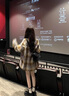 梓洛蘭ZiLuolan秋季套裝女2025韓版寬松格子襯衫吊帶背心搭配高腰牛仔褲 藍色格子襯衫+白背心+牛仔褲 XL (建議120-140斤) 曬單實(shí)拍圖