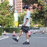 EMPORIO ARMANI/阿瑪尼官方旗艦新款男鞋小白鞋運(yùn)動(dòng)休閑鞋夏季 K001-黑色 42 曬單實(shí)拍圖
