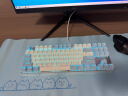 飞遁LESAILES800*300*3mm可爱团子猫咪蓝色 电竞游戏鼠标垫大号 办公电脑键盘书桌垫 实拍图