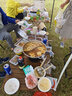 探險者（TAN XIAN ZHE）天幕帳篷露營(yíng)天幕戶(hù)外8-10人露營(yíng)裝備全套防曬蝶形防雨防風(fēng)遮陽(yáng)棚 【30㎡】天幕+大碳鋼桌+克米特椅 曬單實(shí)拍圖