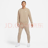 耐克（NIKE）男冬季圓領(lǐng)衛(wèi)衣 加絨保暖 運(yùn)動(dòng)休閑BV2663-247卡其L 曬單實(shí)拍圖