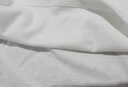 型男港夏季純棉短袖t恤男潮牌寬松半袖韓版潮流簡(jiǎn)約百搭休閑上衣半截袖 白色 K41 L 曬單實(shí)拍圖