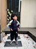 G.DUCKKIDS小黃鴨聯(lián)名奧特曼衣服男童套裝春秋季2024新款兒童運動兩件套寶寶 藏青色套裝 120 建議5~6歲【110-120cm】 曬單實拍圖