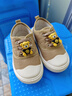 Radinka2026春秋新款寶寶鞋子卡通學(xué)步鞋男女小童鞋嬰幼兒鞋帆布鞋DBG 米白色 26 /17內長(cháng) 曬單實(shí)拍圖