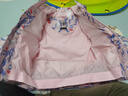 迪卡儂兒童外套夾克冬季保暖滑雪服帶帽男女童3-5歲KIDK粉色100-4664112 曬單實(shí)拍圖