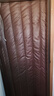 九嘉秋冬季棉門(mén)簾家用加厚防風(fēng)擋風(fēng)隔音保溫保暖防寒冷氣隔斷掛簾冬天 【整片款】PU皮咖啡色-兩層棉【贈送掛鉤】 100*200CM【加厚兩層棉】 曬單實(shí)拍圖