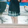 瑟空（SEKONG）2026夏新款日系短袖jk制服女學(xué)院風(fēng)格子百褶裙學(xué)生水手服套裝YXQ 森林來(lái)信【單裙子+領(lǐng)結】 XL 曬單實(shí)拍圖
