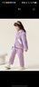 芬騰兒童睡衣女大童秋冬雙面泡芙絨保暖睡衣家居服Q9FJ257940521 曬單實(shí)拍圖