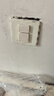 貝肽斯插座保護(hù)蓋兒童防觸電安全塞寶寶插頭孔電源套嬰兒防護(hù)奶油白24只 曬單實(shí)拍圖