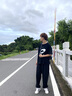 GENIOLAMODE休閑褲男潮流潮牌簡(jiǎn)約時(shí)尚寬松緊腰帶男生運動(dòng)束腳長(cháng)褲 曬單實(shí)拍圖