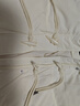 雪中飛中長(cháng)款羽絨服女新款休閑時(shí)尚牛角扣冬季加厚保暖舒適外套 白色 L (165) 曬單實(shí)拍圖