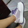 百丽母亲节礼物透气网面小白鞋女新款厚底休闲运动板鞋B1175BM3 紫色 38 实拍图