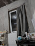 金蝉全遮光窗帘现代简约日式成品布客厅阳台卧室遮阳帘 深灰色150*200 实拍图