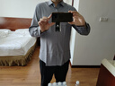 AJGNEAMAIN意大利輕奢品牌長袖襯衫男春季商務(wù)休閑中青年男士職業(yè)純色白襯衣 196-灰色【免燙抗皺】 41 碼【建議140-160斤】 曬單實拍圖
