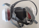 普达 防毒面具 FD-410配3号盒和护目镜 1套 橡胶 防尘/甲醛/苯/醚等有机气体 喷漆印刷 防毒面罩 实拍图
