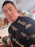 BOY LONDON秋男女同款外套繡花潮牌美式休閑棒球服N23027 黑色 M 曬單實(shí)拍圖