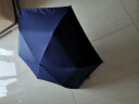 MAMORU防紫外线遮阳伞三折防晒太阳伞碳纤超轻晴雨两用伞日本进口 实拍图