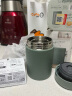象印（ZO JIRUSHI）闷烧杯罐保温饭盒SW-KA52绿色520ml不锈钢大容量便携学生便当盒 实拍图