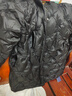 恒源祥胖媽媽羽絨服中長(cháng)款2025新款加厚襖子中老年女冬裝加肥加大碼外套 黑色 6XL 建議220-240斤穿 曬單實(shí)拍圖