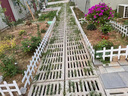 防腐木柵欄籬笆圍欄花園圍欄庭院子花池菜園防腐木圍墻圍欄戶(hù)外護欄花園菜地圍擋柵欄室外庭院裝飾圍欄 碳60*20*35 板材厚度 9mm（4米起發(fā)貨） 曬單實(shí)拍圖