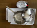 菲仕樂德國制造雅格菁選不銹鋼炒鍋無涂層中式不粘炒菜鍋電磁爐燃氣通用 雅格菁選中式單柄炒鍋 32cm 曬單實拍圖