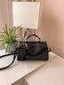 CALWAN KEODH斜挎包包女包真皮春夏手提波士頓枕頭包生日禮物送女友老婆 【經(jīng)典黑】輕奢品牌時(shí)尚百搭實(shí)用走心女生閨蜜 曬單實(shí)拍圖