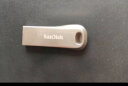 闪迪(SanDisk) 64GB USB3.1 U盘CZ74 读速150MB/s 全金属高品质u盘 安全加密 学习办公商务优盘 实拍图