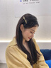 卡瑪倫發(fā)夾女后腦勺發(fā)卡成人邊夾可愛(ài)劉海夾一字夾頭飾七夕情人節(jié)禮物 墨藍(lán)色（不刻字） 曬單實(shí)拍圖