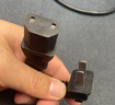 原裝電視電源線加長(zhǎng)兩孔8字雙彎頭適用創(chuàng)維海信TCL三星長(zhǎng)虹飛利浦 TCL75寸品字兩插 3M 曬單實(shí)拍圖