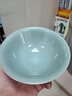 陶愛(ài)上瓷故宮博物院汝窯清涼寺釉碗復刻版 支釘燒汝瓷仿古碗 大茶碗新中式 中號直徑約14cm 曬單實(shí)拍圖