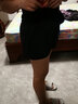 歐凱茜（Aucassie）運(yùn)動(dòng)短褲女防走光網(wǎng)紗跳操跑步休閑健身短褲透氣速干短褲夏薄款 黑色 XL (體重125-140) 曬單實(shí)拍圖