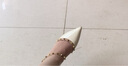 星期六（ST&SAT）尖頭細(xì)高跟女鞋鉚釘裝飾單鞋 米白色 38 曬單實(shí)拍圖