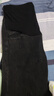 南叮雅格孕婦褲子牛仔褲春秋裝新款寬松顯瘦外穿新款長(cháng)褲老爹褲春秋款 黑灰色 2XL 135-165斤 曬單實(shí)拍圖