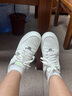 耐克NIKE板鞋女AF1空軍一號AIR FORCE 1運動(dòng)鞋FN8540-100帆白36.5 曬單實(shí)拍圖
