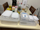 nakaya日本進口保鮮盒塑料密封盒食品級冰箱收納冷藏盒微波爐加熱耐高溫 抗菌保鮮盒1300ml 曬單實拍圖