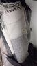 MILMUMU厚實(shí)100%純羊毛圍巾情侶純色男女通用格子禮盒裝漸變格子保暖精美 黑白大格 曬單實(shí)拍圖