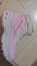 斯凱奇（Skechers）女童復(fù)古D'LITES棉鞋童裝春夏新款兒童鞋子潮流 自然色/粉紅色/NTPK 37碼 曬單實(shí)拍圖