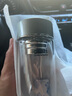 清水（SHIMIZU） 玻璃杯單層水杯男士車(chē)載提環(huán)泡茶杯子大容量SM-8911-031/037/048 相思灰480ml 曬單實(shí)拍圖