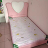遠紗舒兒童床夢(mèng)幻少女公主床女孩臥室單人床現代簡(jiǎn)約愛(ài)心床小戶(hù)型帶儲物 單床 1200mm*2000mm框架結構 曬單實(shí)拍圖
