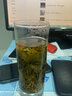 玉晶玻璃杯家用透明喝水杯子果汁牛奶杯家庭客廳待客耐高溫綠茶杯套裝 直身杯高款 220ml 2只 曬單實(shí)拍圖