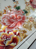唯藝思佳 蘇繡掛畫花開富貴客廳裝飾畫刺繡畫家居沙發(fā)背景墻書房茶室壁畫 裝框成品208*88厘米 曬單實拍圖