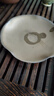 九土手工茶具景德鎮陶瓷花瓣茶托個(gè)性杯墊日式品茗杯托茶水杯托 流金色 曬單實(shí)拍圖